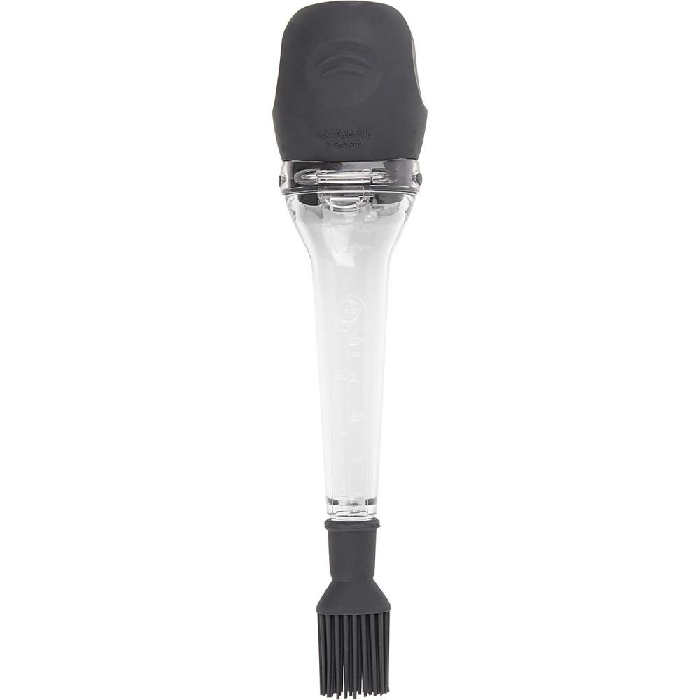 Dexas Fill-A-Baster Refillable Basting Bulb and Brush, Gray, GB3-432(Gray)