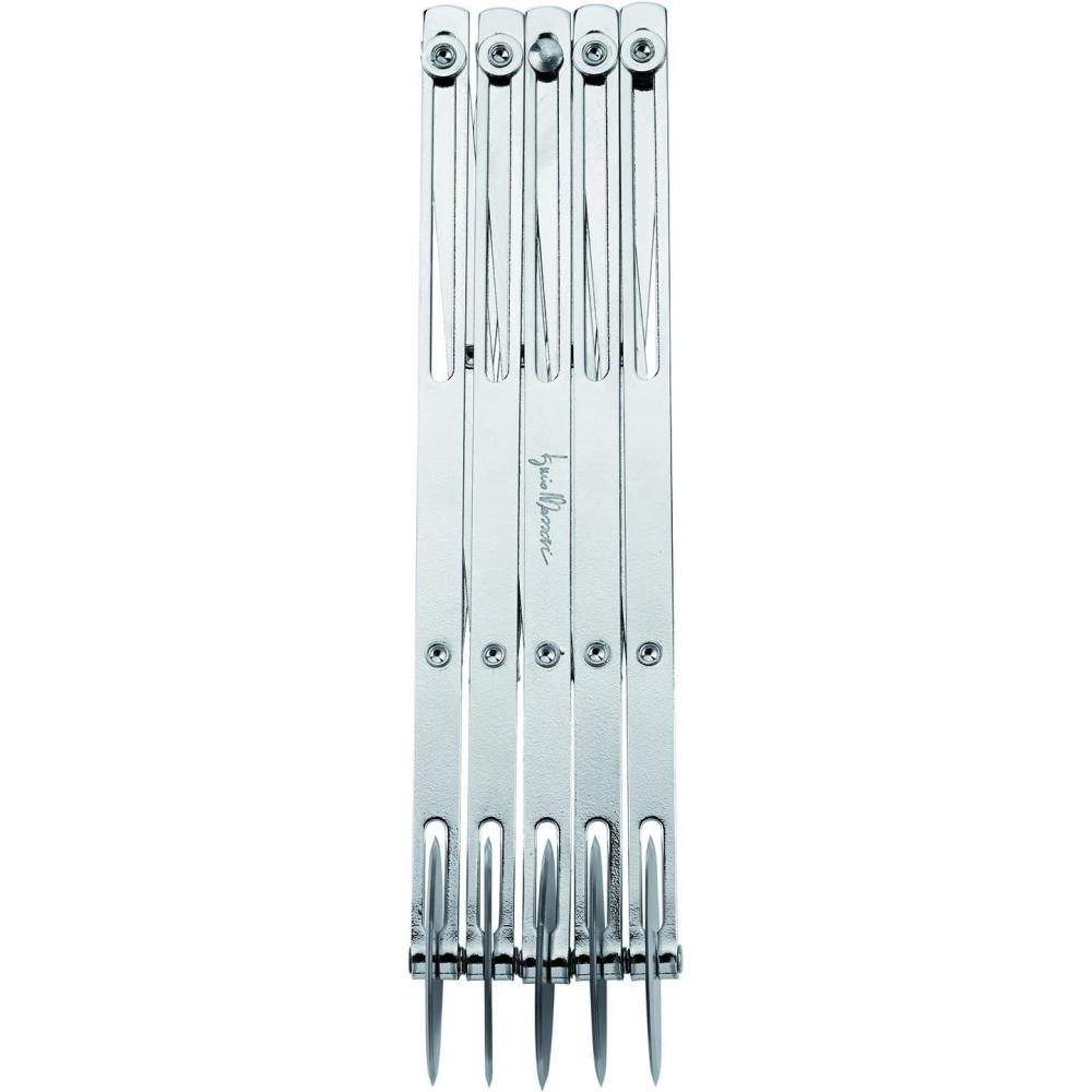 Professional Pastry Chef Expandable 5 Wheel Pastry Cutter