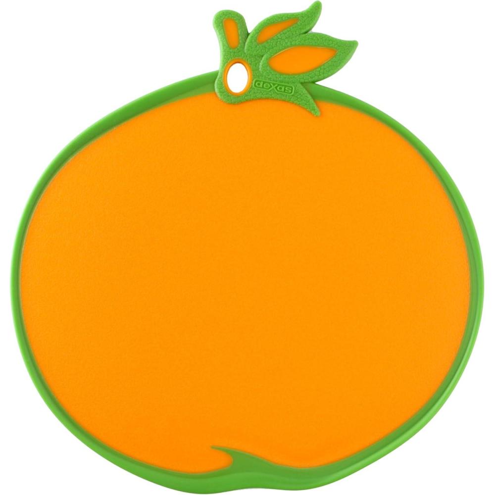Dexas Cutting/Serving Board, Lemon Shape(Orange)