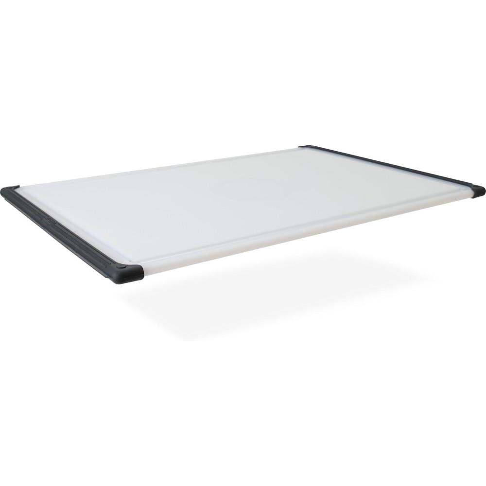 Dexas Non-Slip Grippboard Cutting Board sized 12″x18″ in Natural/Gray Color