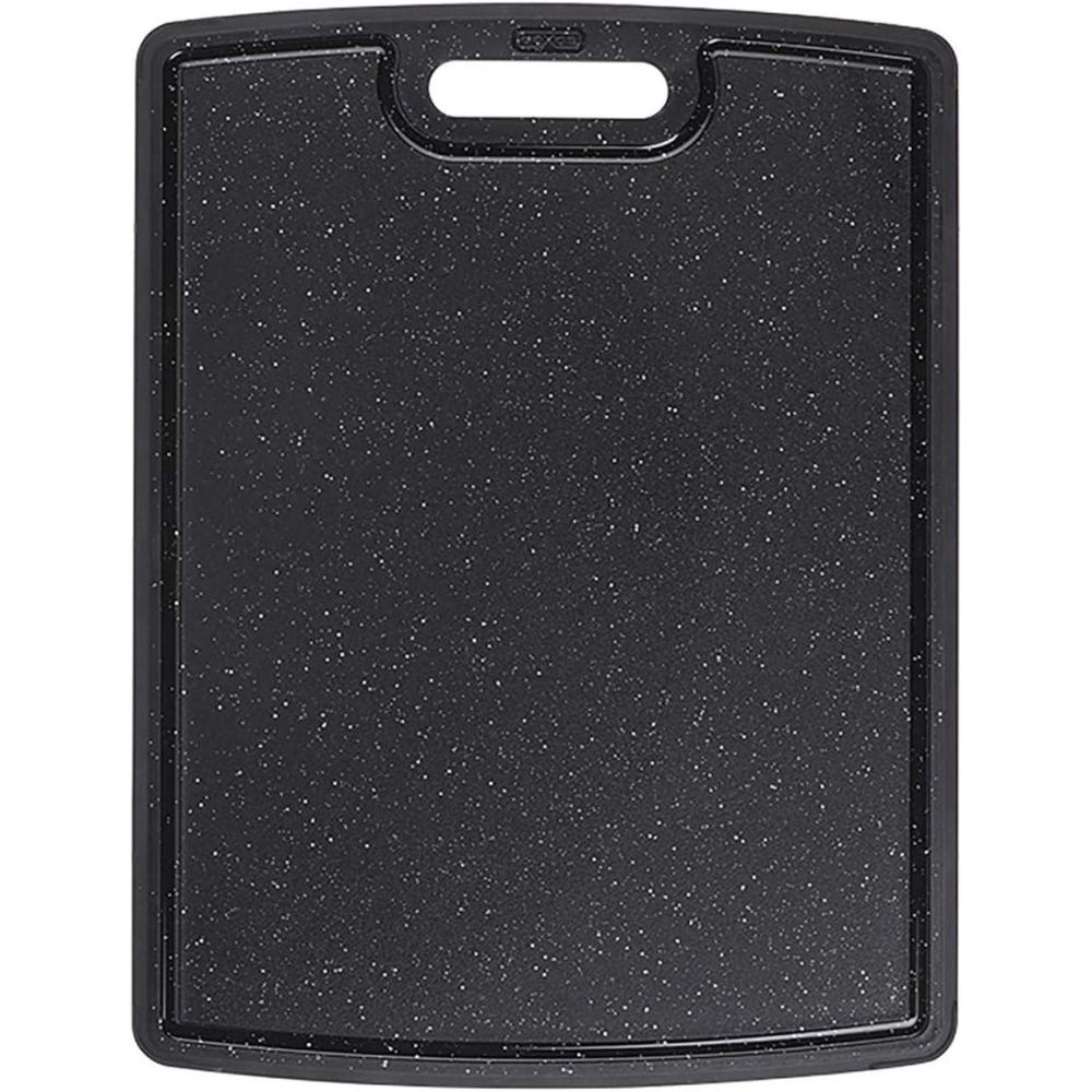 Dexas PolyDuO Reversible Cutting Board, 8.5 x 11 Inches, White and Midnight Granite(11 x 14.5 Inch)