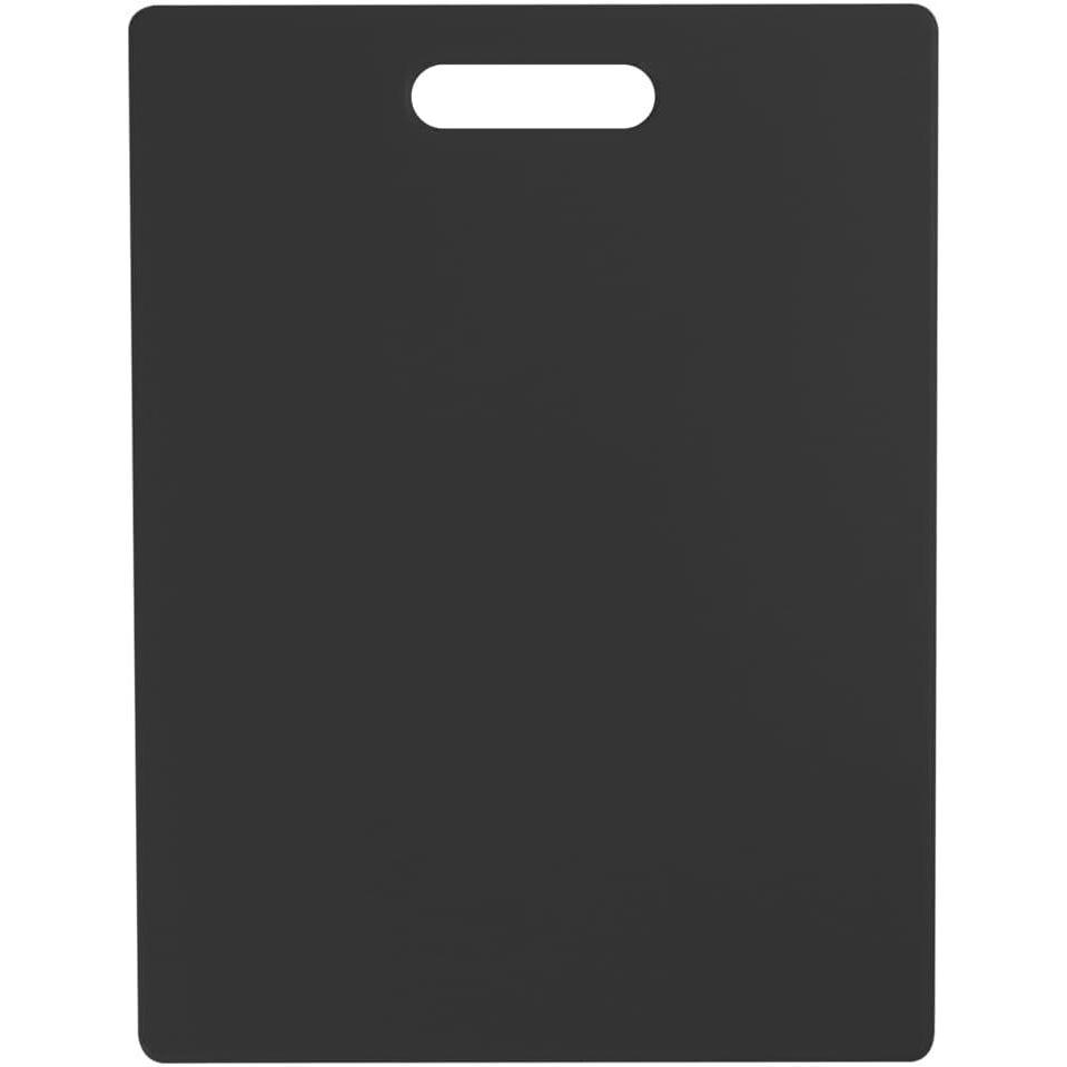 Dexas Classic Jelli Cutting Board with Handle, 8.5 by 11 inches, White Granite Pattern(Gray)