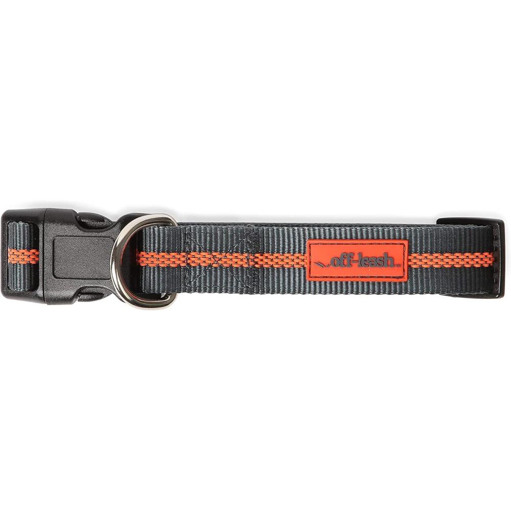 Dexas Off Leash Reflective Dog Collar, Medium