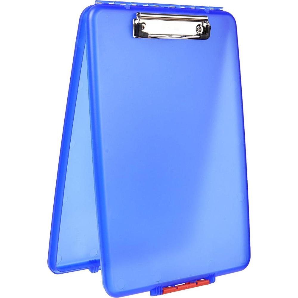 Dexas 1517-50 Slimcase Storage Clipboard, Midnight Granite 13.5″ x 9.5″(Blue)