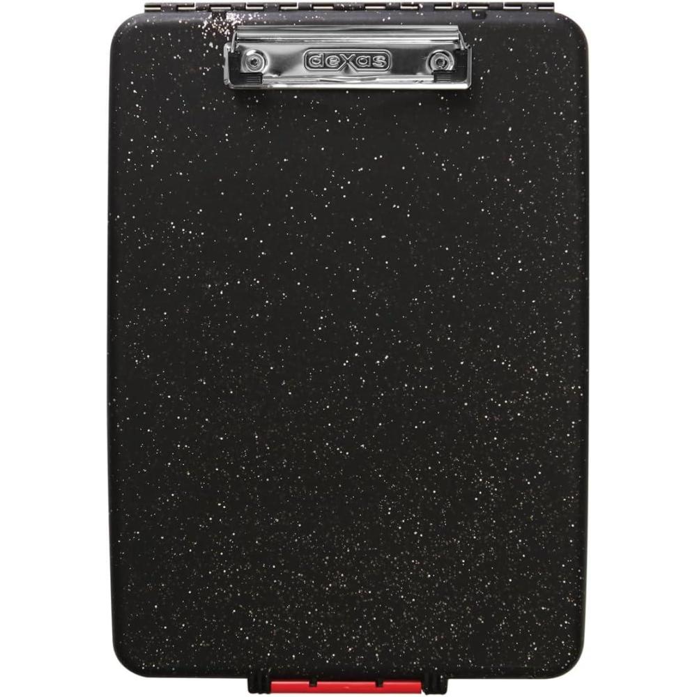 Dexas 1517-50 Slimcase Storage Clipboard, Midnight Granite 13.5″ x 9.5″(Midnight Granite)