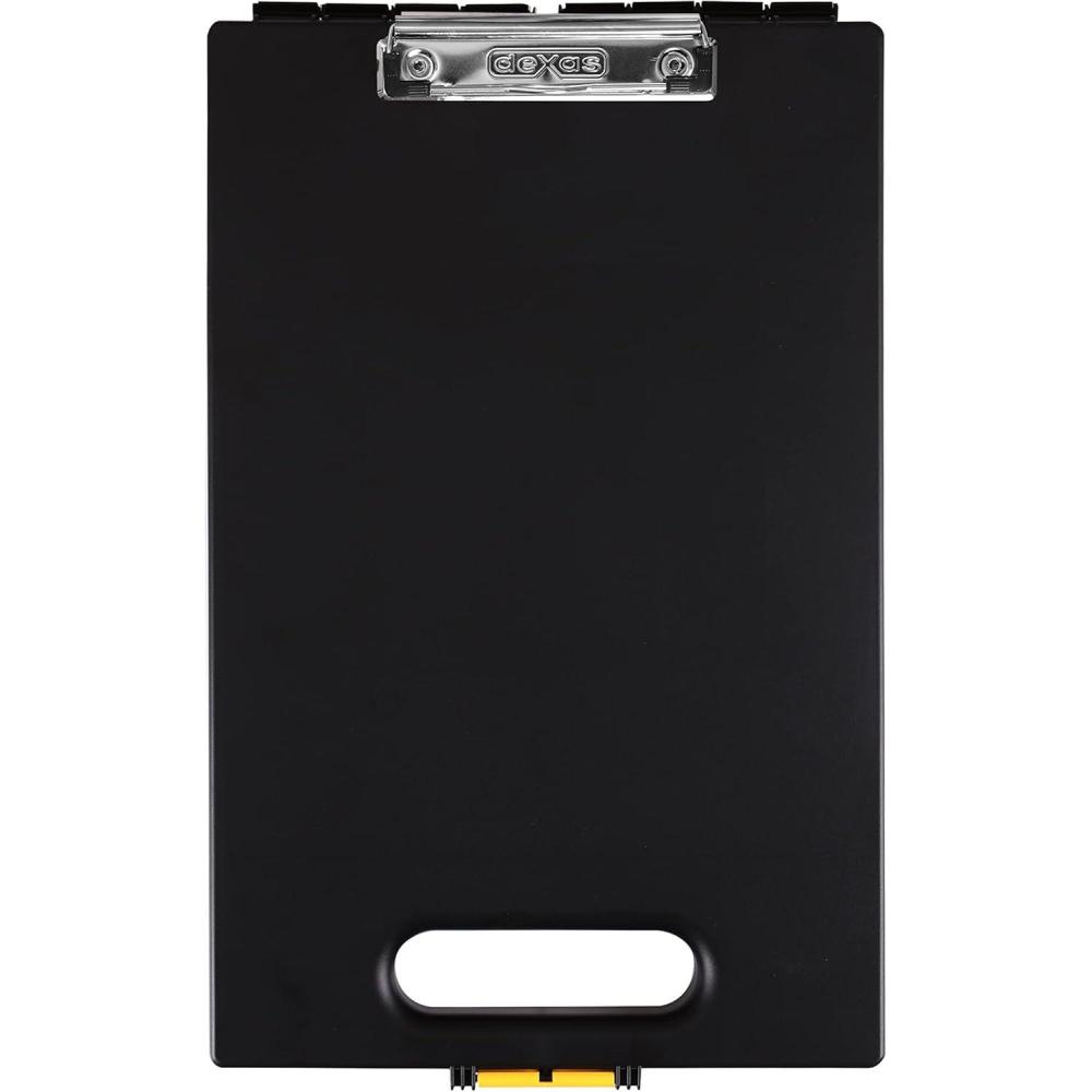 Dexas Clipcase Storage Clipboard w/Handle(Black)