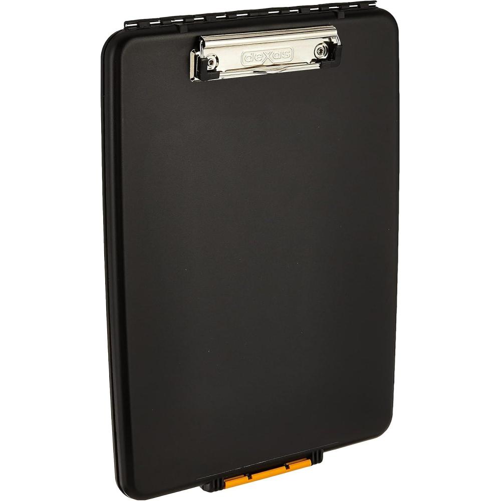 Dexas 1517-50 Slimcase Storage Clipboard, Midnight Granite 13.5″ x 9.5″(Black)
