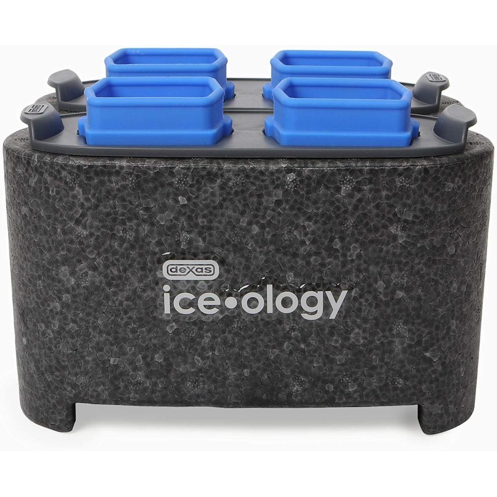 Dexas ice•ology Clear Ice Cube Tray, 2 Spheres(1.87 Inch)